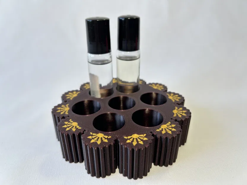 Giá Đỡ Con Lăn Bi Tròn Tinh Dầu (Essential Oil Circle Roller Ball Holder) - Image 3