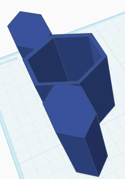 Hệ ngăn kéo polygon kèm chân đế - Image 2