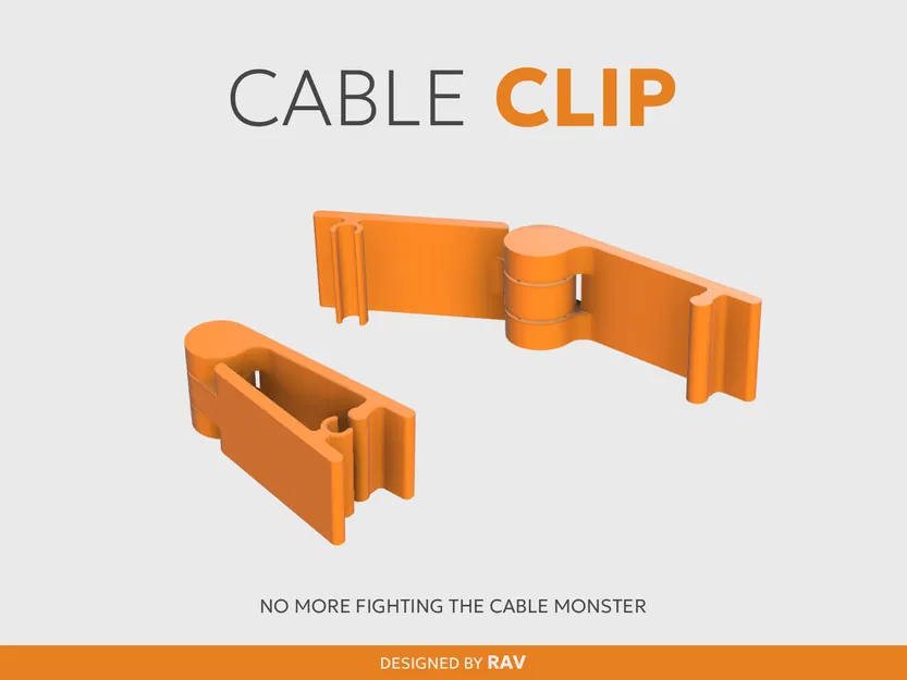 Kẹp Sắp Xếp Dây Cáp | Cable Organizer | Cable Clip | Cable Holder - Image 1