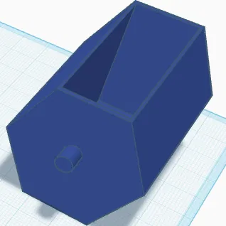 Hệ ngăn kéo polygon kèm chân đế