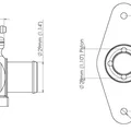 Gioăng mặt bích Blow Off Valve Subaru - Thumbnail 1