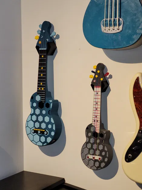 Móc treo ukulele hex (hex ukulele hanger) - Image 3