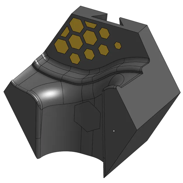 Móc treo Ukulele Hex với ngàm gắn ẩn (invisible mounting) - Image 1