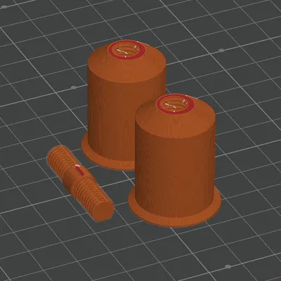 Con lăn hộp ngũ cốc dùng bolt không đầu (headless)