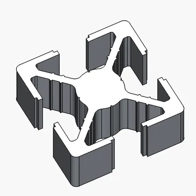 Aluprofil 25mm Nut 6