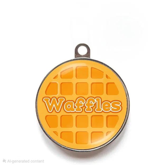 Waffle - Thẻ tên cho chó - Image 1
