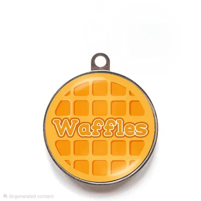 Waffle - Thẻ tên cho chó