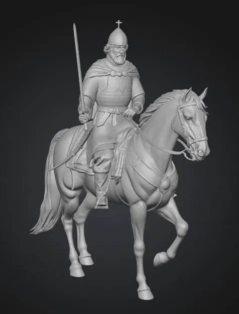 Kỵ Sĩ Nga Cưỡi Ngựa II - Image 1