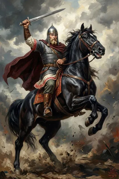 Kỵ Sĩ Nga Xung Trận (The Russian Knights Charge) - Image 2