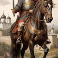 Kỵ Sĩ Nga Cưỡi Ngựa II - Thumbnail 2