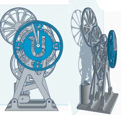 Đồng hồ cơ từ Uhlárka (Trường Kỹ thuật Trung học Znojmo)