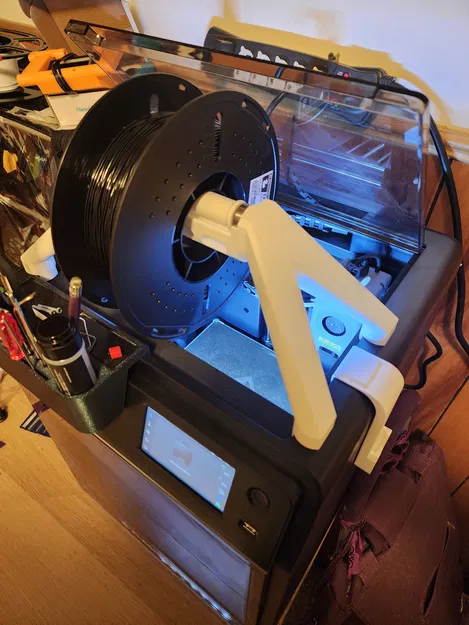 Bộ giữ cuộn filament gắn nóc cho FlashForge Adventurer 5M Pro (Top Spool Holder) - Image 3