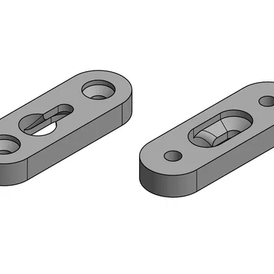 Móc treo tranh dạng lỗ khóa (Keyhole)