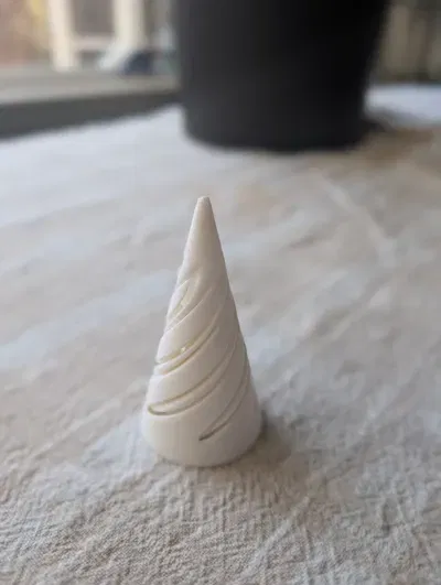 Nón fidget xoắn ốc (Spiral fidget cone) - Image 1