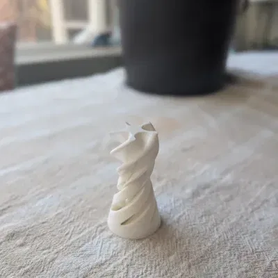 Nón fidget xoắn ốc (Spiral fidget cone)