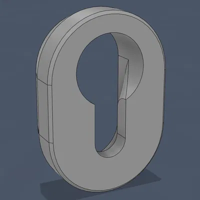 Móc treo tranh dạng Keyhole (Picture hanger, Keyhole)