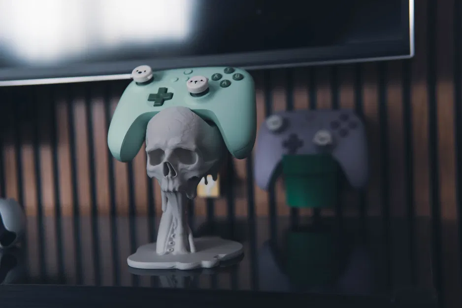 Giá Đỡ Tay Cầm PS5 Floating Đầu Lâu & Xúc Tu - Image 6