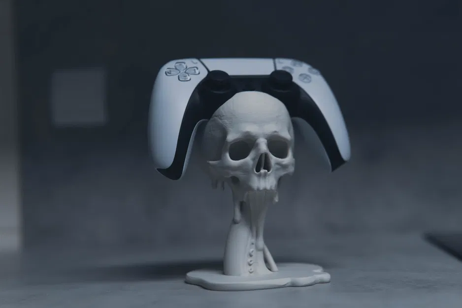 Giá Đỡ Tay Cầm PS5 Floating Đầu Lâu & Xúc Tu - Image 7