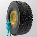 Lốp Caterpillar 797 (MICHELIN XDR2 S - 59/80R63) - Thumbnail 1