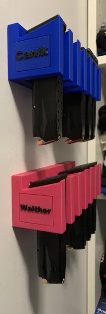 Kệ treo 6 băng đạn 9mm cho Canik, Walther - Image 2