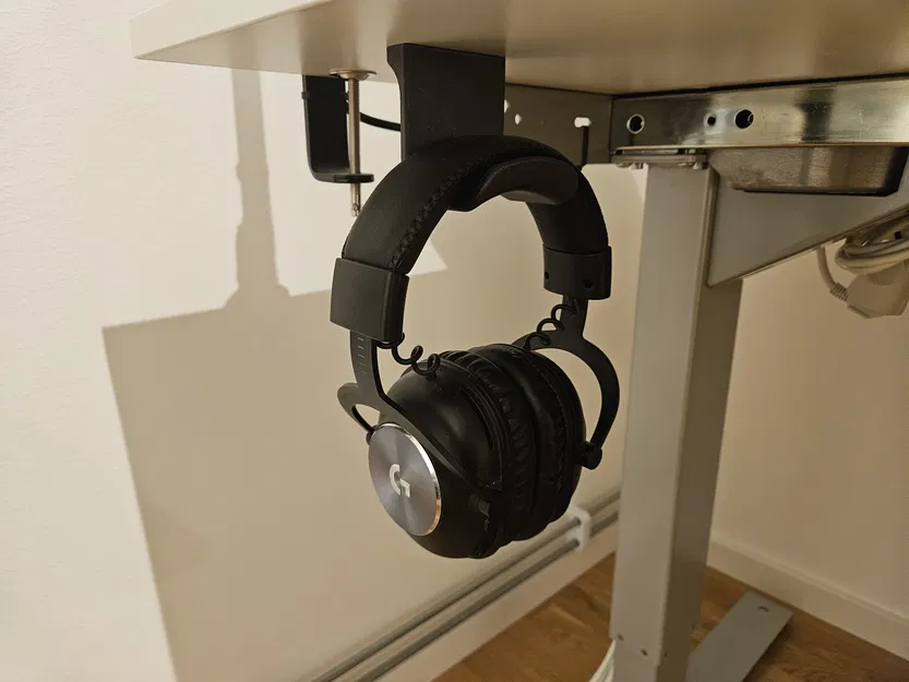 Móc Treo Tai Nghe Gắn Dưới Bàn (Headphone Desk Hanger) - Image 1