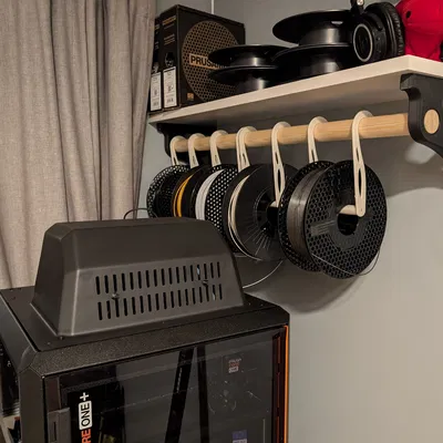 Móc treo cuộn filament (Spoolhanger) – ty 33mm