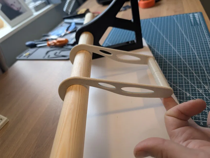 Móc treo cuộn filament (Spoolhanger) – ty 33mm - Image 3