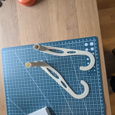 Móc treo cuộn filament (Spoolhanger) – ty 33mm