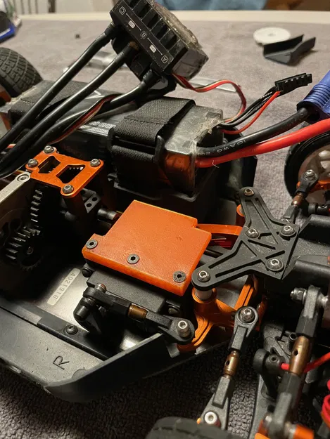 Giá đỡ gắn ESC cho Hpi WR8 (ESC Mounting Bracket) - Image 1