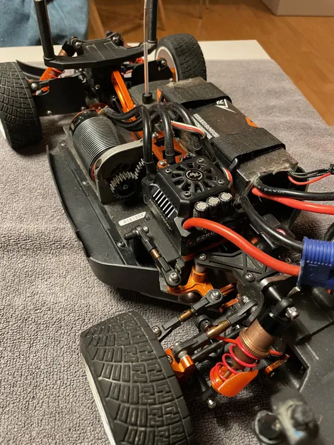 Giá đỡ gắn ESC cho Hpi WR8 (ESC Mounting Bracket) - Image 2