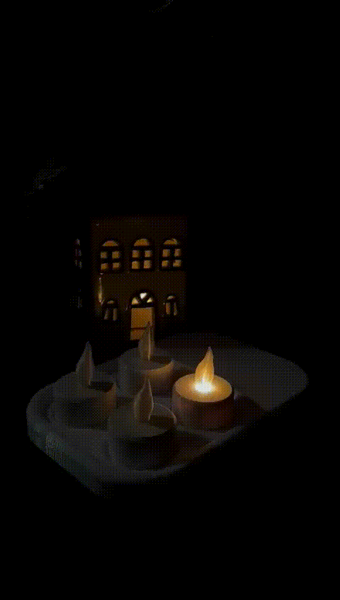 LED svíčka / LED tea light candle (Nến trà LED)