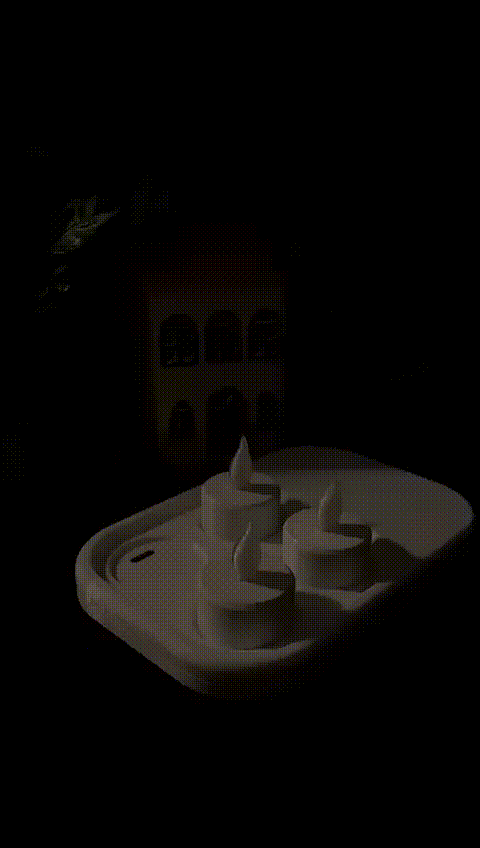 LED svíčka / LED tea light candle (Nến trà LED) - Image 3