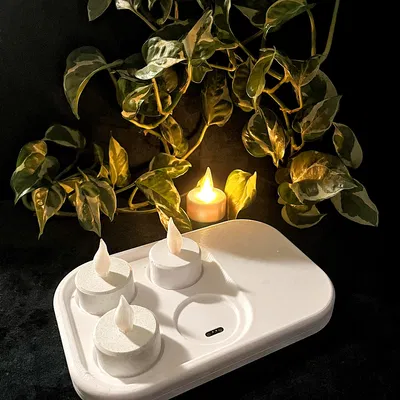 LED svíčka / LED tea light candle (Nến trà LED)