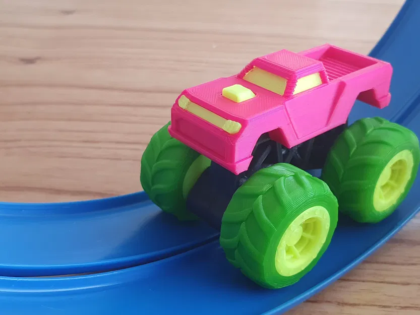 Đồ chơi Monster Truck cải tiến (tương thích Hotwheels) - Image 1