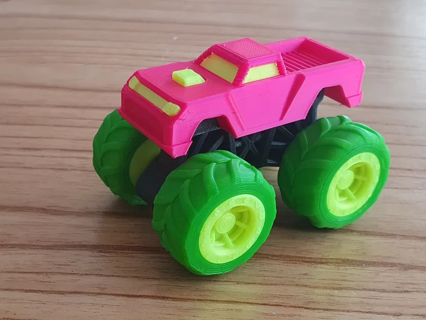 Đồ chơi Monster Truck cải tiến (tương thích Hotwheels) - Image 2