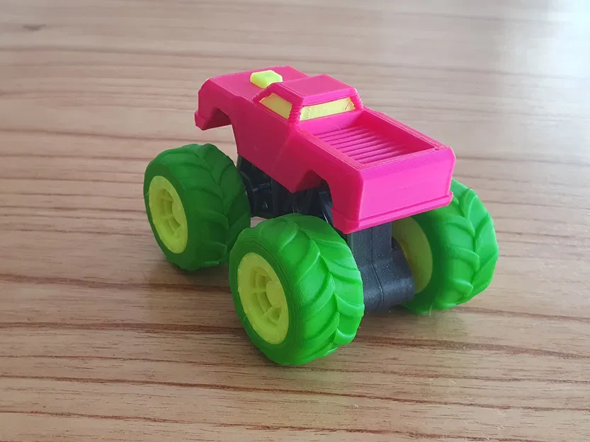 Đồ chơi Monster Truck cải tiến (tương thích Hotwheels) - Image 3