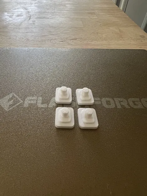 Chốt giữ Honeycomb Bed cho Glowforge Aura (Hold-Down Pin) in 3D - Image 1