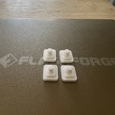 Chốt giữ Honeycomb Bed cho Glowforge Aura (Hold-Down Pin) in 3D