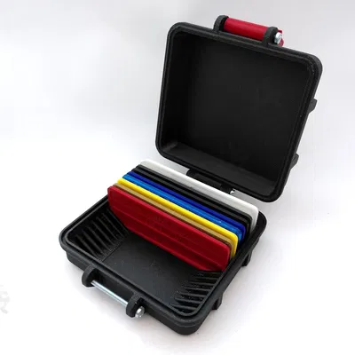 Mẫu swatch filament đơn giản kèm khay/lưu trữ