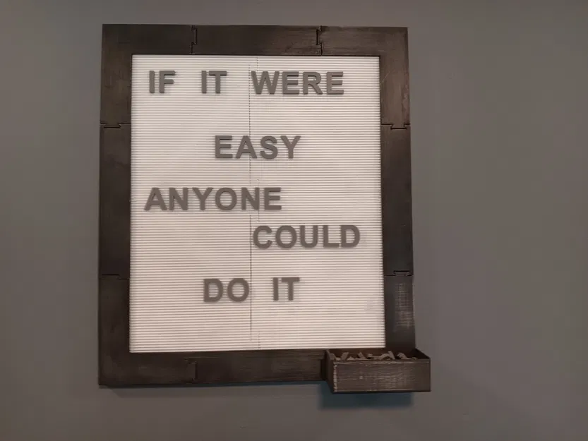 Bảng Chữ Modular Thay Đổi Được (Interchangeable Modular Letter Sign) - Image 1