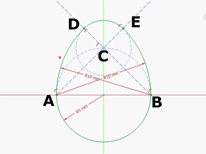 Hướng dẫn + Model: Vẽ và dựng mô hình Trứng (Egg Tutorial + Model) - Image 4