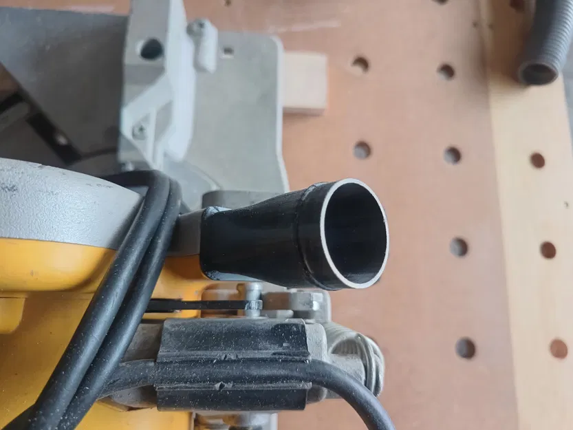 Bộ adaptor hút bụi Dewalt cho máy cắt góc dòng DW700 - Image 1