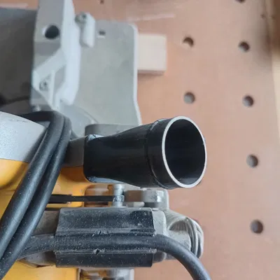 Bộ adaptor hút bụi Dewalt cho máy cắt góc dòng DW700