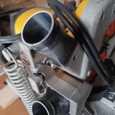 Bộ adaptor hút bụi Dewalt cho máy cắt góc dòng DW700