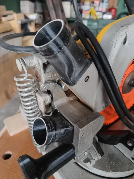 Bộ adaptor hút bụi Dewalt cho máy cắt góc dòng DW700 - Image 3