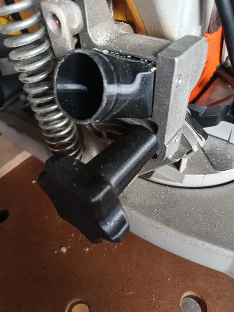 Bộ adaptor hút bụi Dewalt cho máy cắt góc dòng DW700 - Image 4