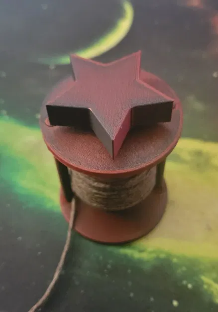 Hộp Nhả Hemp Wick – Núm Xoay Hình Ngôi Sao - Image 1