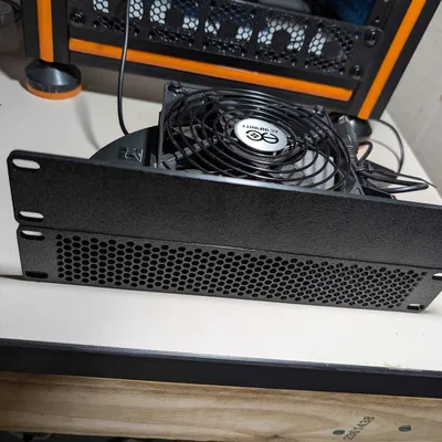 Ống dẫn gió Mini Rack 10 inch cho quạt 120mm (1Ux2 & .5Ux2)