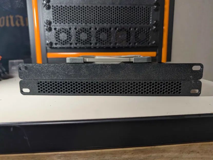 Ống dẫn gió Mini Rack 10 inch cho quạt 120mm (1Ux2 & .5Ux2) - Image 6