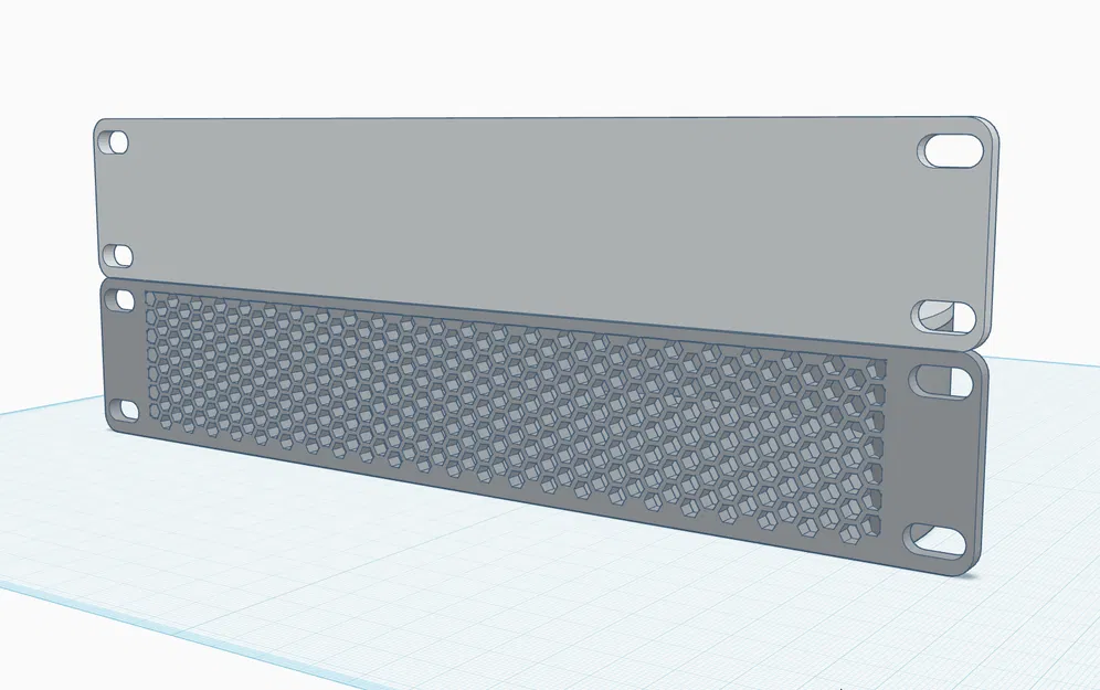 Ống dẫn gió Mini Rack 10 inch cho quạt 120mm (1Ux2 & .5Ux2) - Image 7